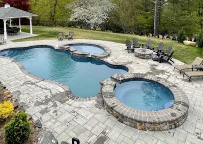 New fiberglass swimming pool from Florida Concepts Pools